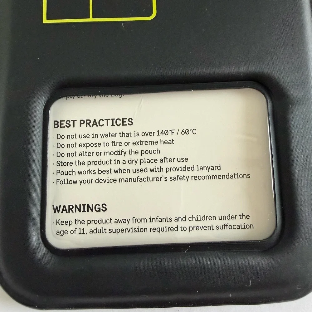 Pelican Marine - IP68 Waterproof Floating Protection‎ Phone Pouch/Case w Lanyard